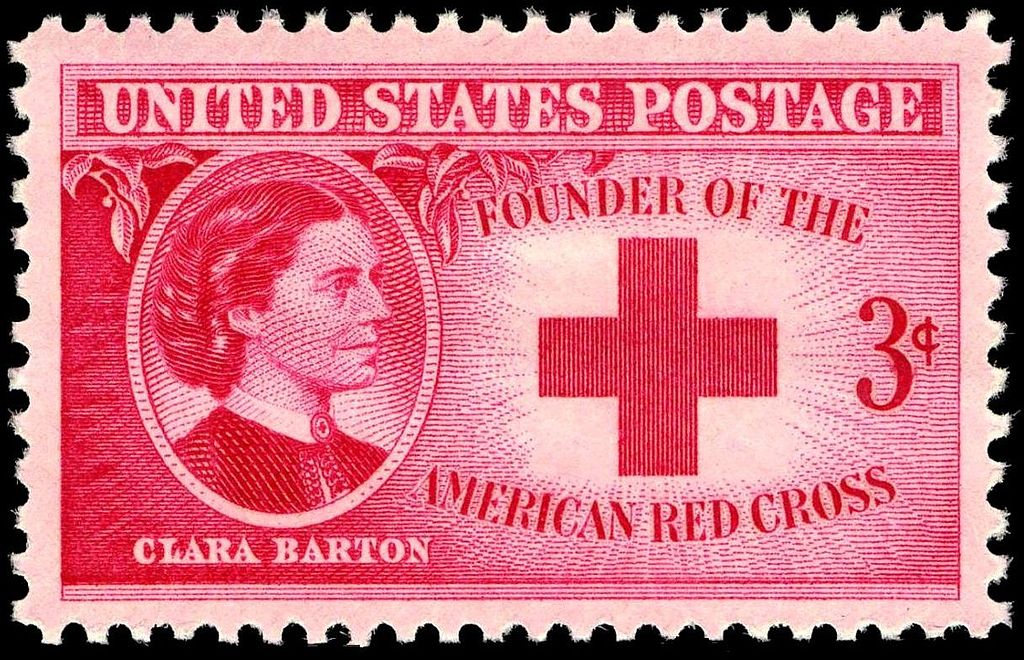 Clara-Barton-American-Red-Cross stamp photo