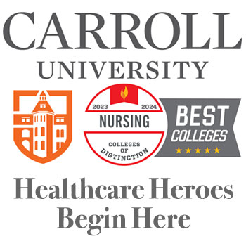Carroll-University-Nursing School graphic
