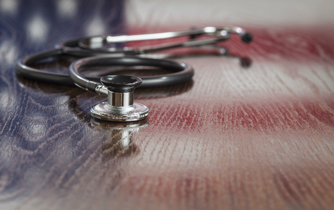 stethoscope_with_american_flag photo