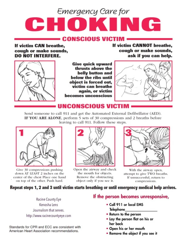 Choking-care graphic