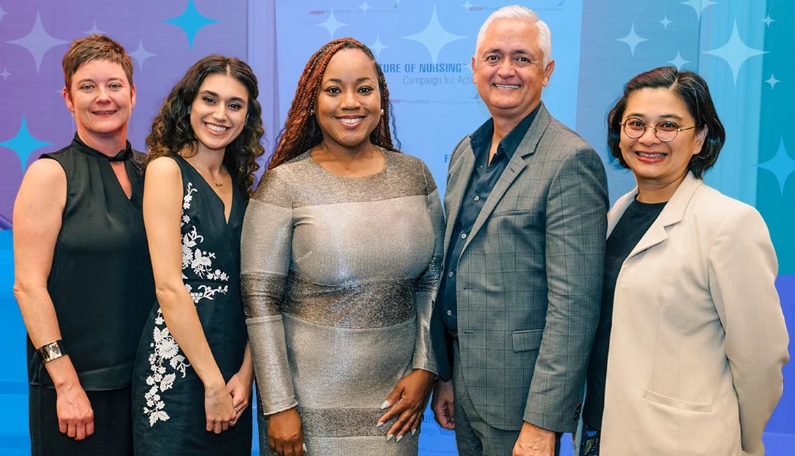 AARP Nurse Awardees photo