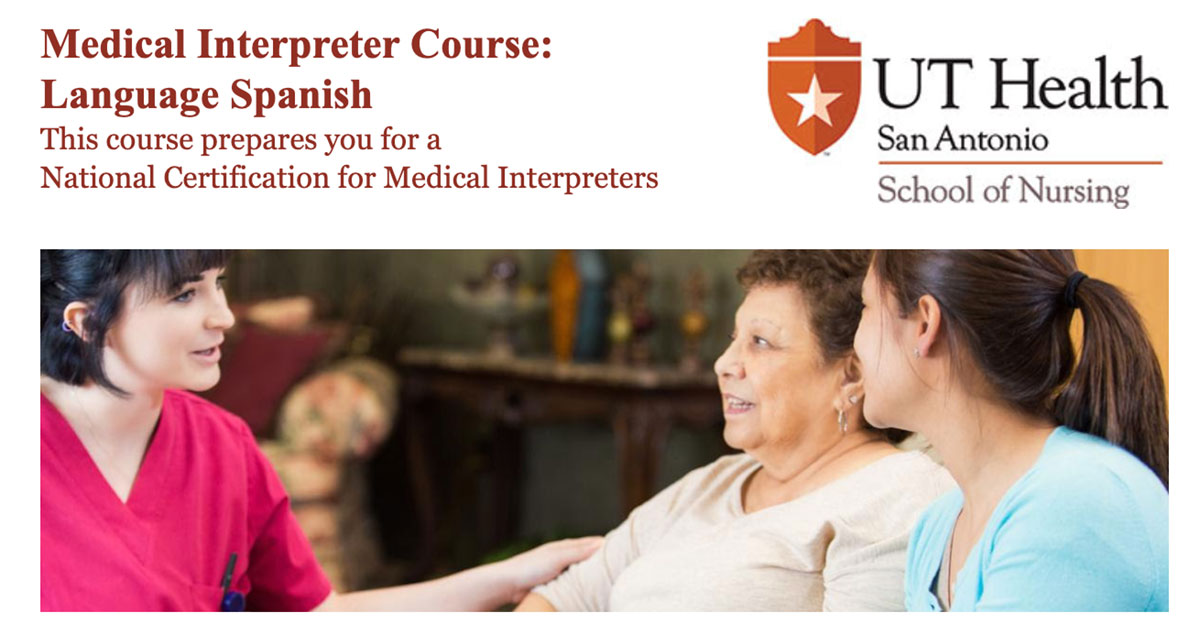 spanish-medical-interpreter-course graphic