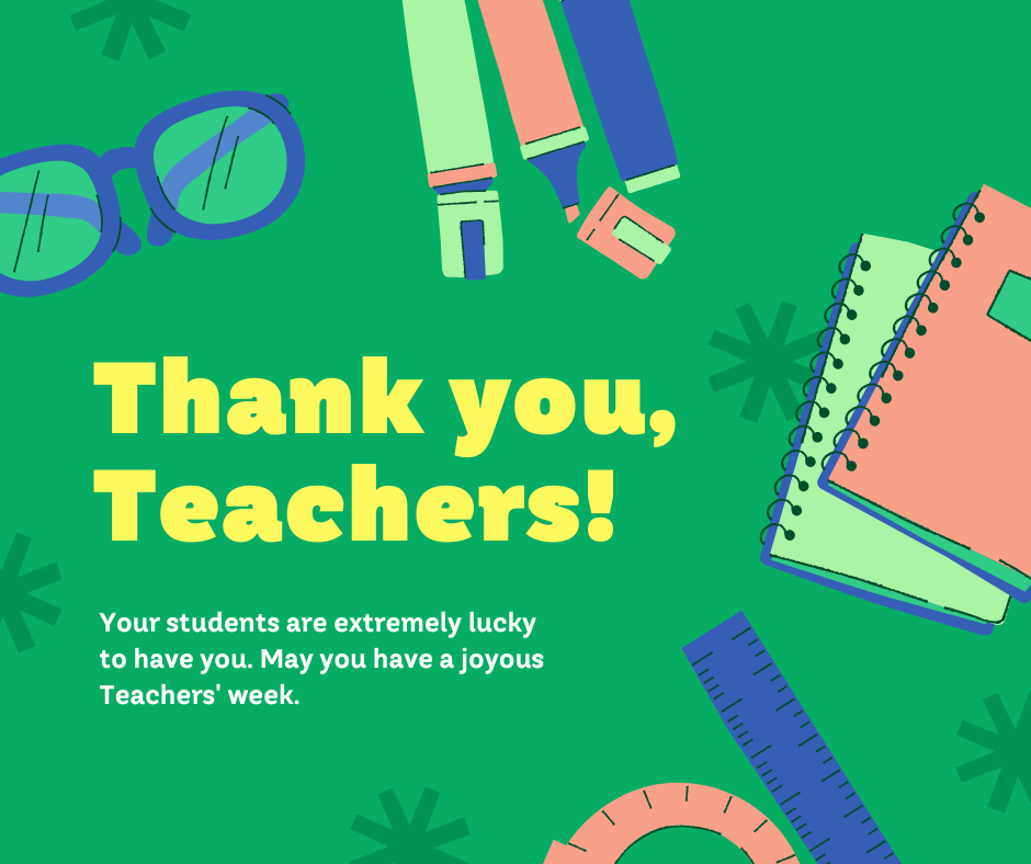 Teachers week 2025 Teachers week 2025 graphic