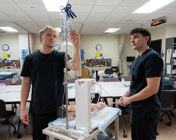 UW-Oshkosh Nursing Men Students photo